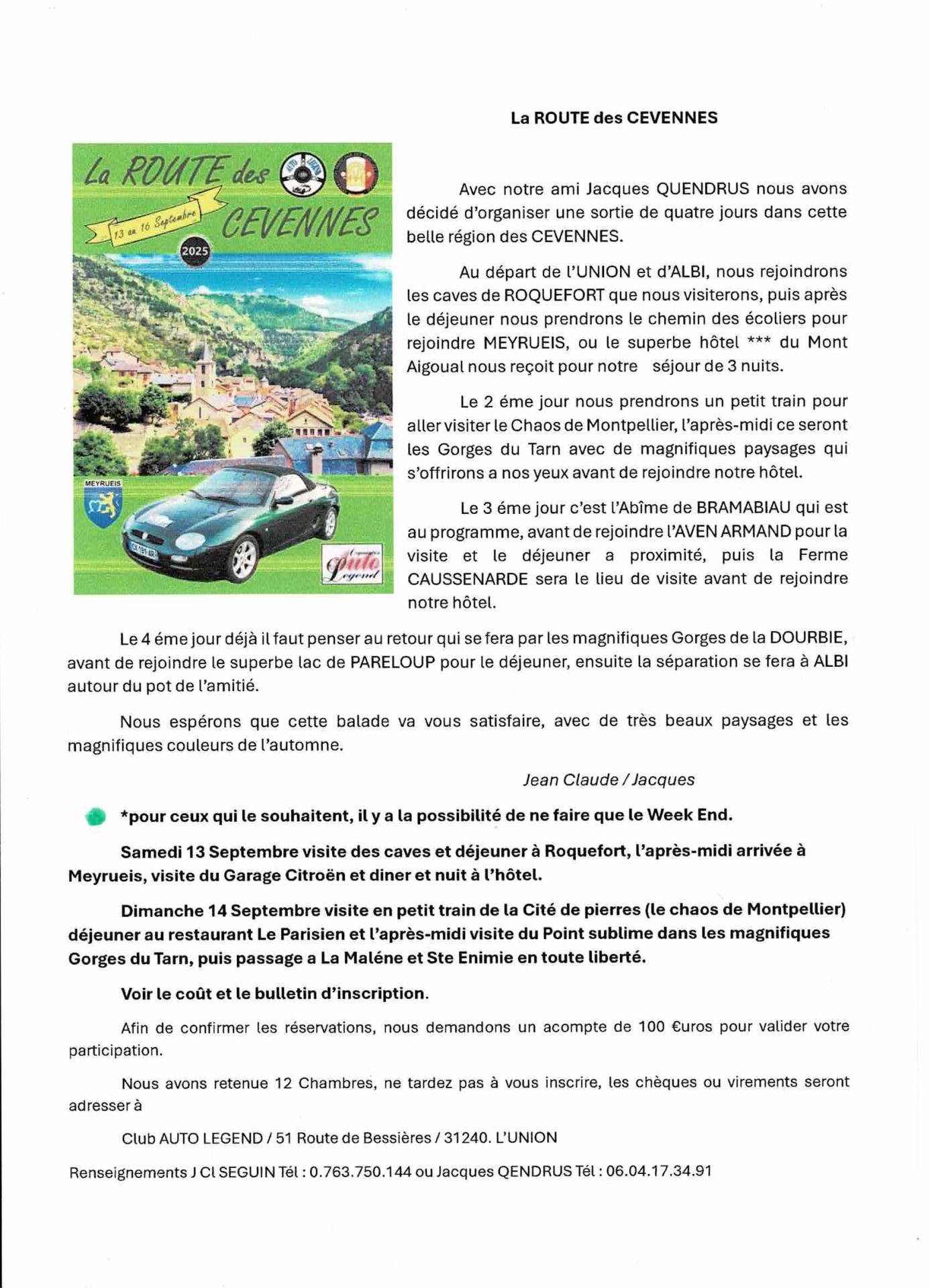 Presentation cevennes 2025